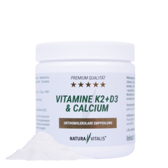 Vitamine K2 + D3 & Calcium - HOCHDOSIERT